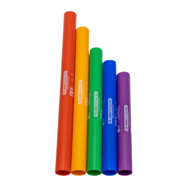 SET TUBOS BASICO CROMATICO X 5 UND (BOOMWHACKERS) BWCW