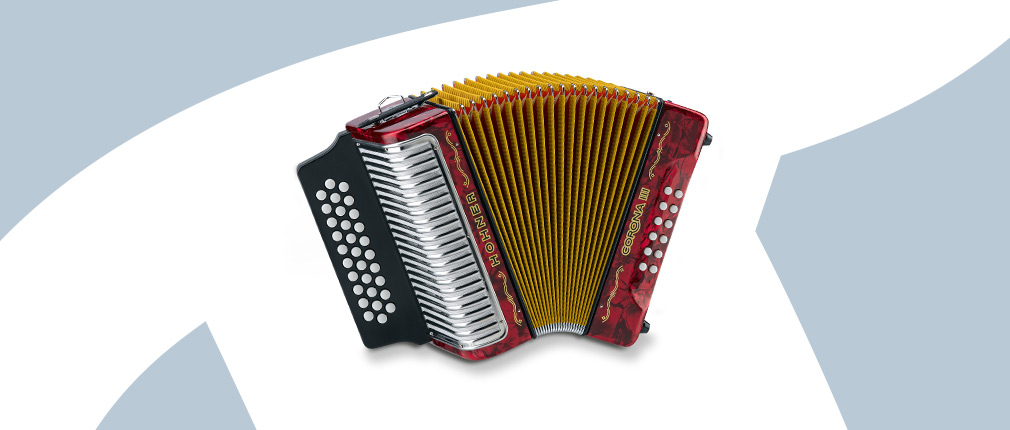 ACORDEON VALLENATO HOHNER CORONAIII
